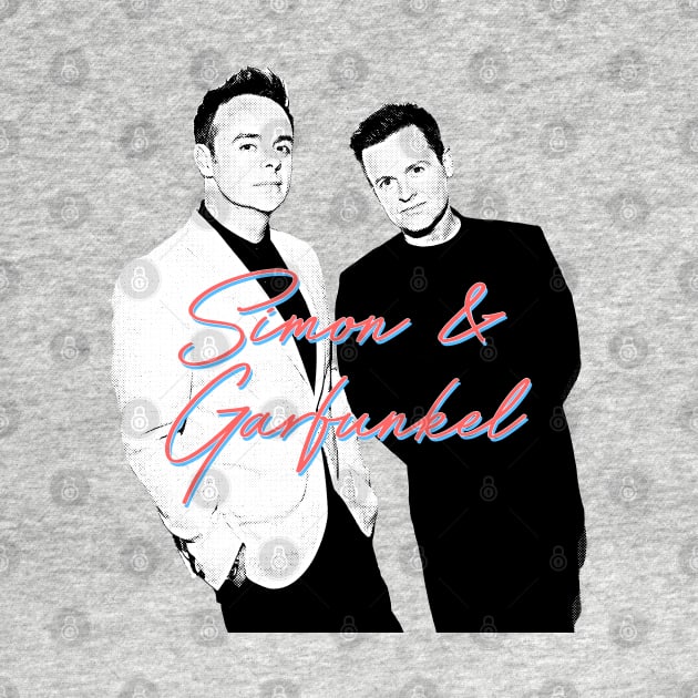 Simon & Garfunkel / Ant & Dec 80s Style Parody Design by DankFutura